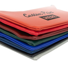Vinyl Zipper Money Bag - 1-Color Imprinted - 11W x 6H - Quick Ship