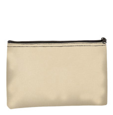 Natural Zipper Bag - 12W x 8H - 14 oz Canvas
