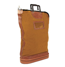 Gold denier nylon locking mail bag 