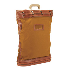 Padlocking 18Wx24H Security Mailbag w/ Hard Handles & Framed Cardholder
