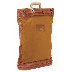 Padlocking 24Wx37H Security Mailbag w/ Hard Handles & Framed Cardholder