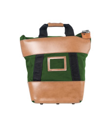 1000 Denier Nylon Locking Courier Bags - 18W x 24H x 8D - Made-to-Order - green