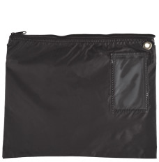 Black 200D Nylon Zipper Bags - 18W x 14H