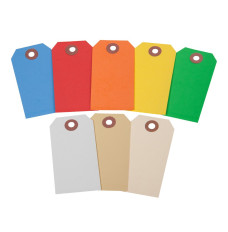 Unstrung Shipping Tags - Color-Coded I.D. Tags