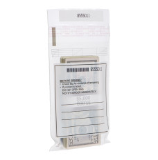 Tamper Evident 1 Strap Cash Bags - 5W x 7-1/2H - Case of 1000