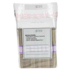 Tamper Evident 10 Strap Cash Bags - 8-1/2W x 8H - Case of 1000