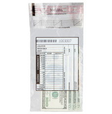Cash Transmittal Bags - 5W x 9H - Case of 1000