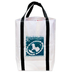 19W x 18H x 7D Custom 10 oz. Cotton Canvas Gusseted Tote Bag with Handles 
