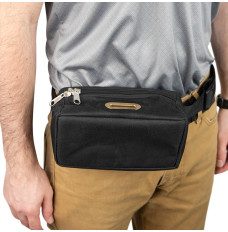  8W x 4H x 3D Casino Security Tip Belt Bag with Adjustable Belt lifestyle