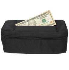 Large Casino Security Slot Tip Belt Bag with Adjustable Belt - 8W x 4H x 4-3/4D - Ready-to-Ship