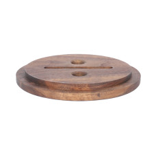 Wooden Discard Lid for Baccarat Discard Can 6-3/4 Diameter