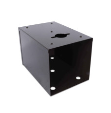 front view - Brown Standard Drop Box Shield - 12W x 8H x 8D 