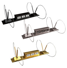 Self-Storing Perpetual Calendar with Cable Pens