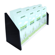 8-Pocket Acrylic Countertop Brochure Holder