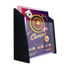 Large 1-Pocket Acrylic Countertop Brochure Holder