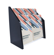 4-Pocket Acrylic Countertop Brochure Holder