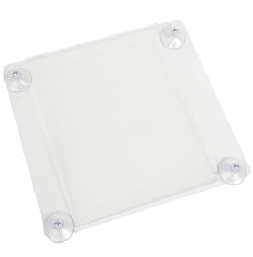 Glass Mount Clear Acrylic Sign Holder, 22 W x 28 H