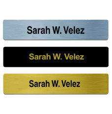 Magnetic Nameplate Insert 8-11/16W x 1-3/4H - Radius Corners - 8-11/16W x 1-3/4H