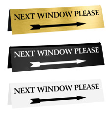 Next Window Sign - Double Sided - 8W x 2H