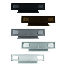 Standard Square Plastic Magnetic Desk Frame - 9.38W x 2.25H