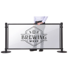 6W ft.Extra Wide Panel w/ Custom Imprint