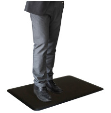 Black Anti Fatigue Mat - 3x 2 (ft.) - 5/8 inch thick