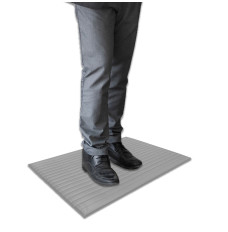 Air Step Anti-Fatigue Mat - Gray 2 x 3 (3/8 inches thick)
