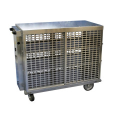 Powered Kiosk Redemption Cart - Model PUT-702A - cage shut