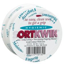 Top view of Sortkwik 1-3/4 oz Hygienic Fingertip Moistener - 2-PACK