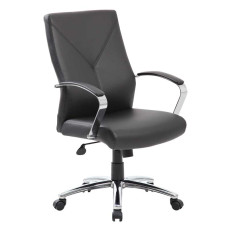 LeatherPlus Executive Chair in black