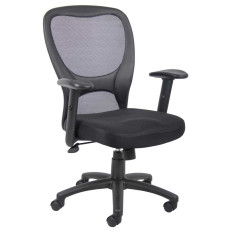 Mesh-Back Task Chair with arm rests
