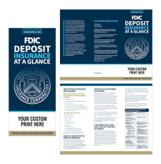 FDIC Customized Brochure Flat Panel