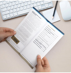 Person reading FDIC Booklet