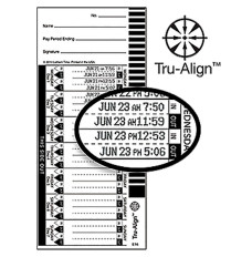 E16-100 Time Cards