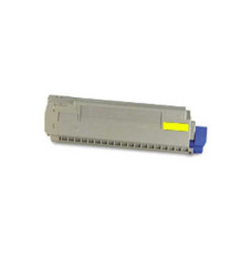 Okidata OMC860Y Compatible Toner Color: Yellow, Yield: 10000
