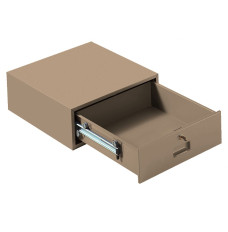 Fenco Custom Manual Cash Drawer w/Deadbolt Lock & Mounting Brackets - 18W x 7-1/4H x 19D