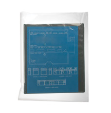 Clear Flat Poly Bags - 14W x 18H - 3 mil - Case of 1000