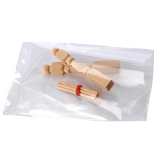 Clear Flat Poly Bags - 6W x 16H - 3 mil - Case of 1000