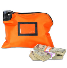 Locking Deposit Bags w/ Lock Options - 12W x 9H - Made to Order