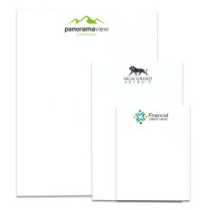 4-Color Custom Notepads - 50 Sheets/Pad (50 Pack) 