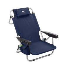 Navy Blue Backpack Beach Chair (Default)