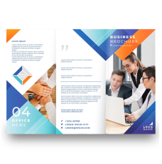 Tri-Fold Custom Brochures - Full Color Litho Print