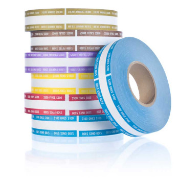 G&D Automatic Currency Strap Rolls - 180m x 39mm x 3in core