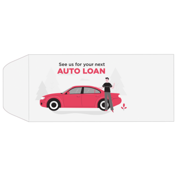 Auto Loan - Drive Up Envelopes (500/Box)