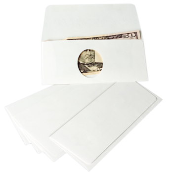 Currency Gift Envelopes - Inner Envelopes Only - Blank