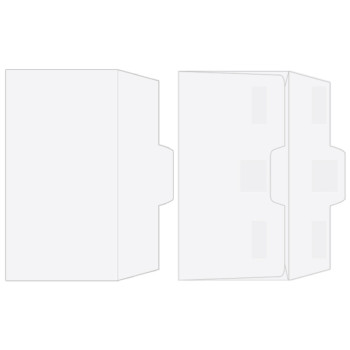 Blank Open-Side Drive Up Envelope with Latex Seal 7W x 3-5/8H (500/box)