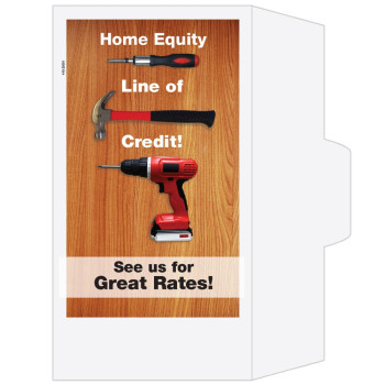 Home Equity - Tools - Add a 1-Color Logo - Drive Up Envelopes (500/Box)