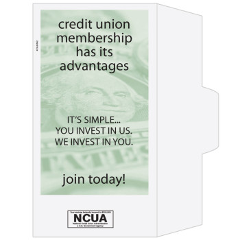 CU Membership - Money - Drive Up Envelopes (500/Box)