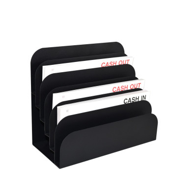 STEELMASTER® Cashier Pad Rack - 6 Slot File & Desk Organizer