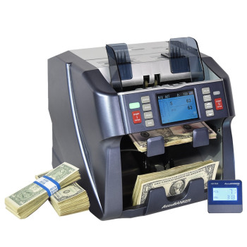 AccuBANKER®AB7800 Enterprise SWITCH | Dual Pocket Currency Discriminator w/ Thermal Printer